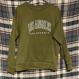 Green shirt